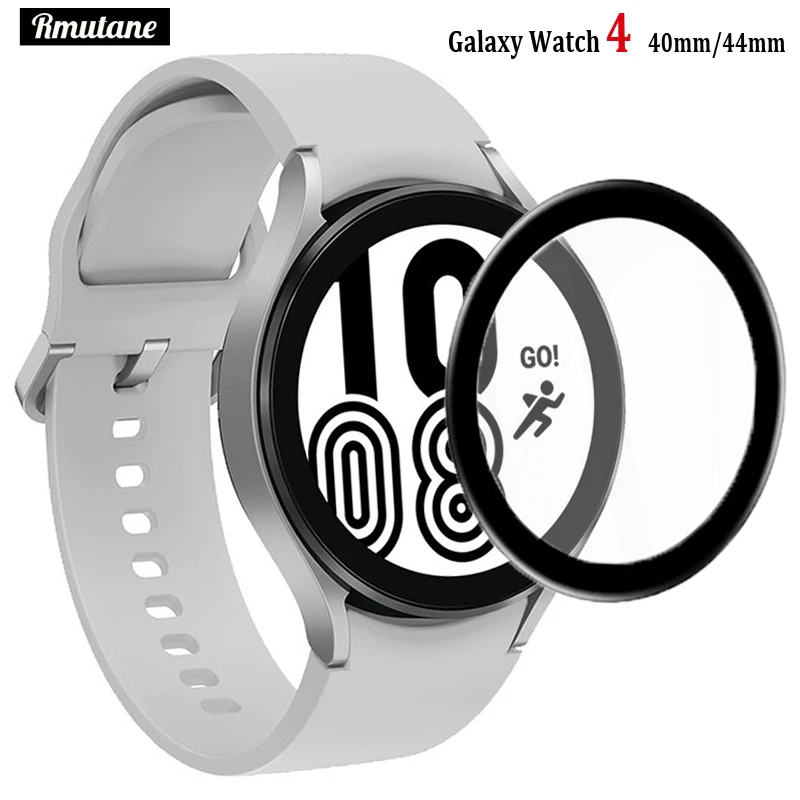 Soft Glass For Samsung Galaxy Watch 4 44mm 40mm 3d Hd All-around Protector  Galaxy Active 2/watch4 Screen Protector Film - Watch Screen Protectors -  AliExpress