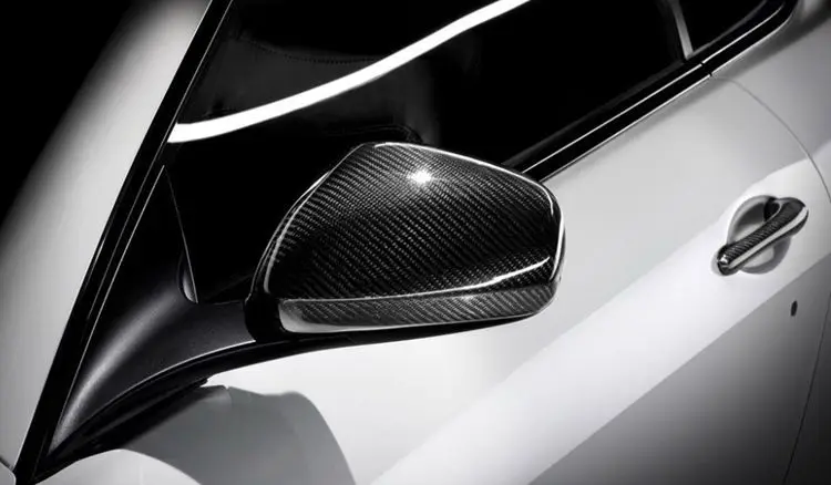 Подходит для Maserati из углеродного волокна модифицированный GT 12 President сухие карбоновые велосипедные шины Замена волокна зеркало заднего вида крышка корпуса