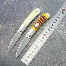 Складные ножи TIGEND AGR knife12C27 с бычьей костью+ стальной ручкой тактические походные охотничьи карманные ножи для фруктов EDC инструменты