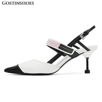 

Shoes Woman Heels 6cm Thin Heel Fashion Chaussures Femme Summer Pumps Women Shoes