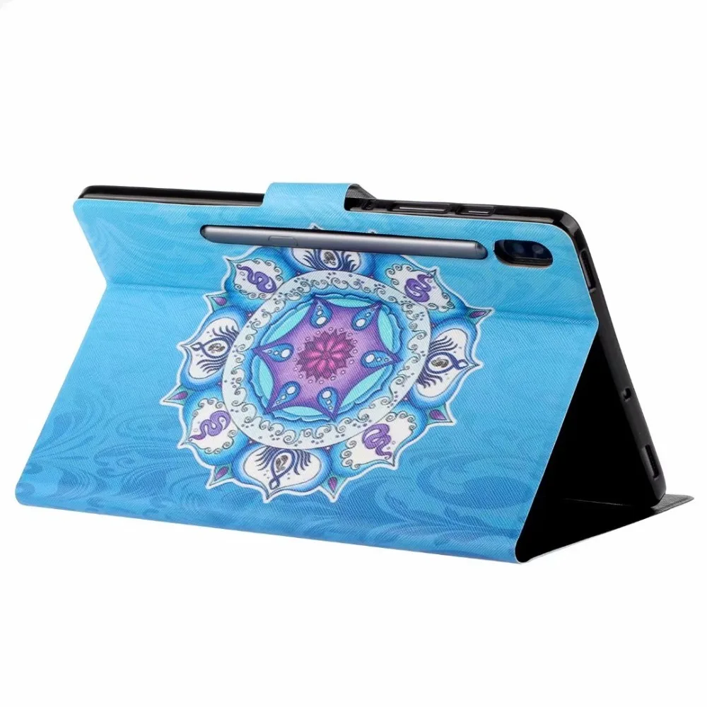 Кожаный PU умный чехол для Samsung Galaxy Tab S6 10,5 SM-T860 SM-T865 T860 10," защитный чехол-подставка мягкий чехол