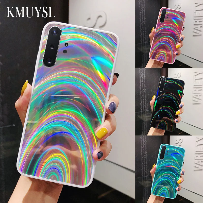 

Rainbow Mirror Case For Samsung Galaxy A30S A20 A51 A71 A50 A70 J6 A6 A9 A7 2018 S8 S9 S10 S20 Ultra Note 8 9 10 Plus S10E Cover