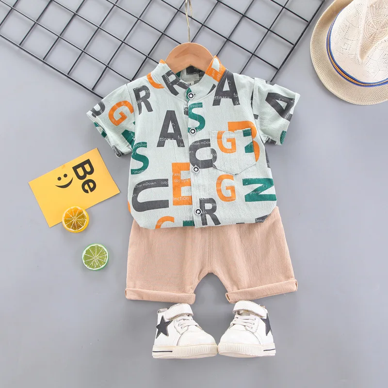 Suit For Baby Boy Clothing Set Summer Toddler Boys Fashion Children