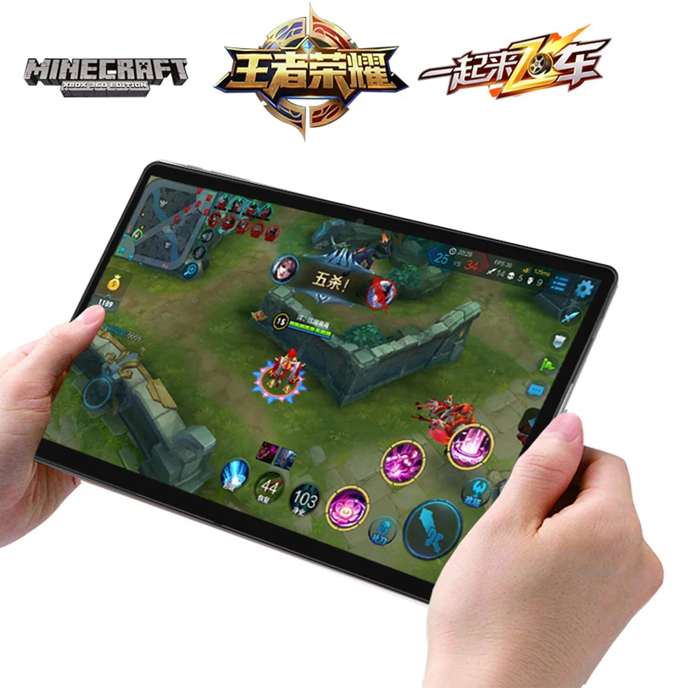 BDF New Original Design 10 inch Tablet Pc Android 7.0 Octa Core 4GB+64GB 3G Phone Call Dual SIM Car