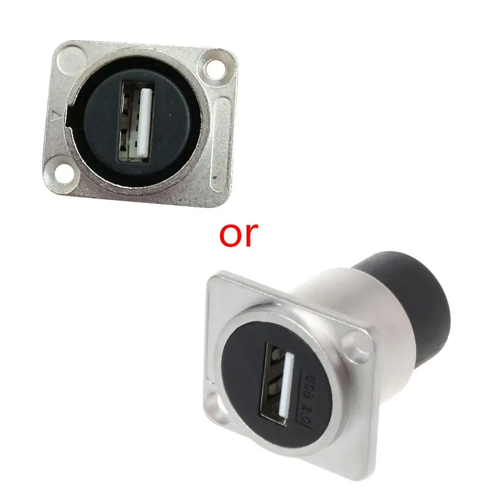 Разъем USB 2 0/USB 3 0 типа D металлический разъем гнездо модуль штекер Монтажный