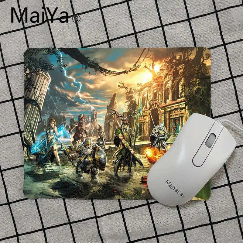 Maiya высокое качество герои силы и волшебные компьютерные игровые коврики для мыши подставка под руку мышь - Цвет: No Lock Edge18x22cm