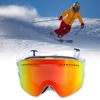 Ski Goggles Snowboard Mask For Men Women Skiing Eyewear UV400 Snow Protection Over Glasses Magnetic Mountaineering Glasses 1