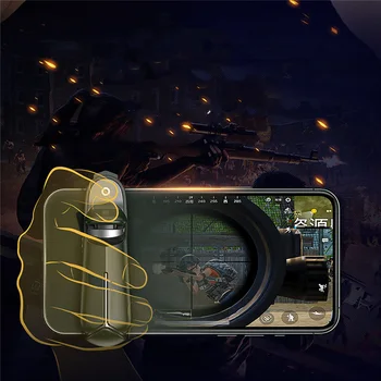 

Mini Game Controller For PUGB Game Plug & Play Bluetooth Smart Touch Controller For Android/IOS Phones Game External Device