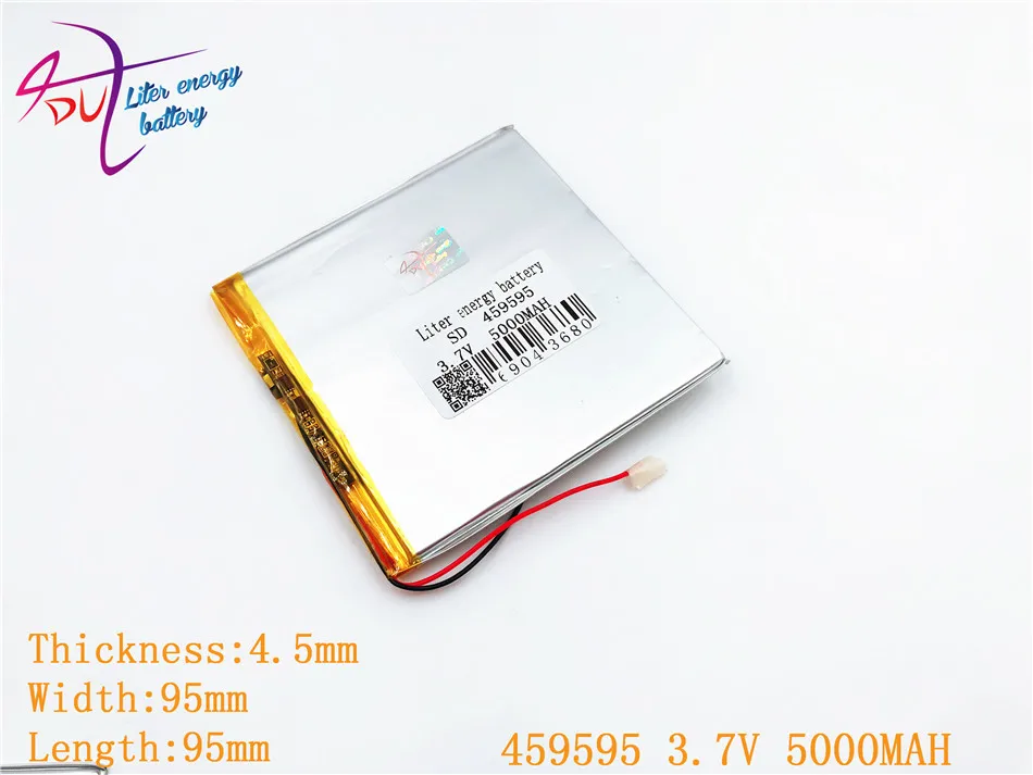 Литиевая батарея лучший бренд p85 459595 3,7 V 5000MAH батарея планшета полимерная батарея