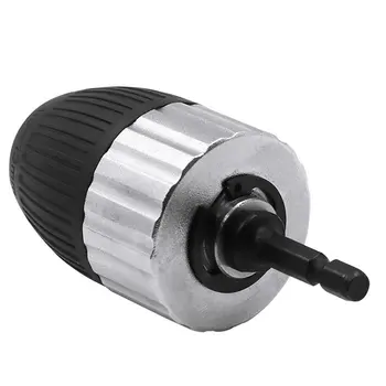 

1.5-13mm Electric Hammer Keyless Drill Chucks Drill Keyless Chuck 3/8"-24UNF With 1/4" Hexagon Adaptor Conversion Chuck Sale