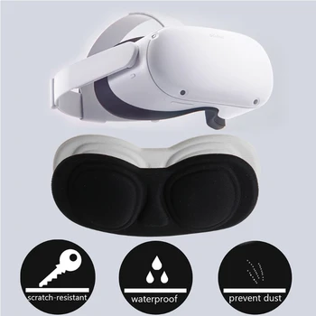 

2pcs Dustproof VR Lens Anti Scratch Case Protective Cover Skin for Oculus Quest 2 VR Headset Glasses Accessories