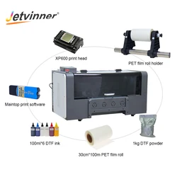 Jetwinner – imprimante à jet d'encre, format A3, DTF, pour Epson XP600, t shirt, transfert de Film PET 