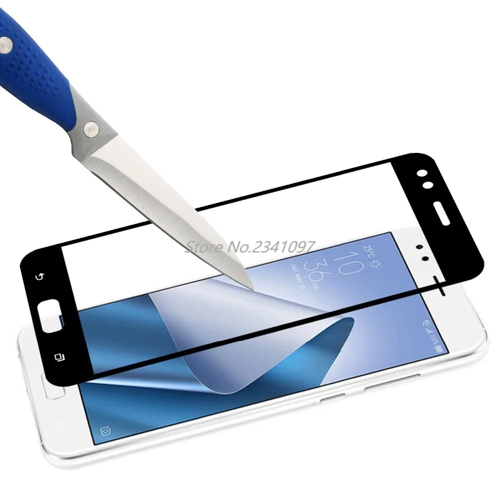 9H полный чехол из закаленного стекла для Asus Zenfone 4 Max ZC554KL ZE554KL Защита экрана ZenFone