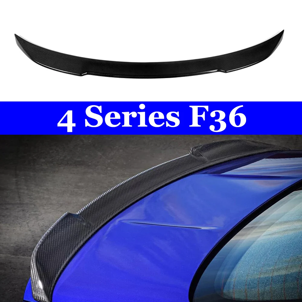 

Carbon Fiber Rear Trunk Wings Spoiler for BMW 4 Series F36 420i 428i 435i Gran Coupe 4-door 2013 +
