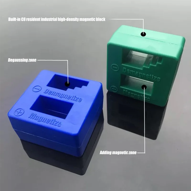 High Magnetizer Density Screwdriver Magnetic Demagnetizer Tips Electricity Bits
