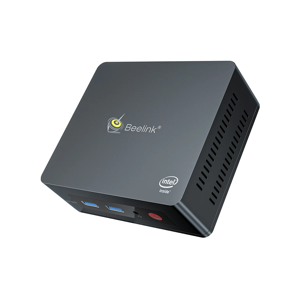 Мини-ПК Beelink GK35 Windows 10 Intel Gemini Lake J3455 8 ГБ ОЗУ 2021 Гб SSD 128G 2 4G Wi-Fi BT4.0 4K WIN10 компьютер VS GK3V 5