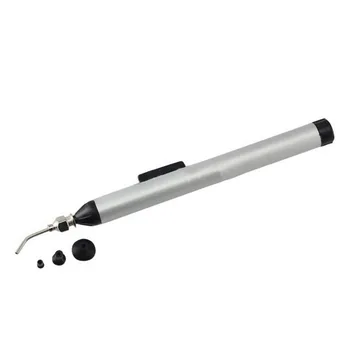 

1 Set Easy Pick Solder Picker Delicate IC SMD Hand Tool Vacuum Sucking Pen Up+3 Suction Header Alternative Tweezers