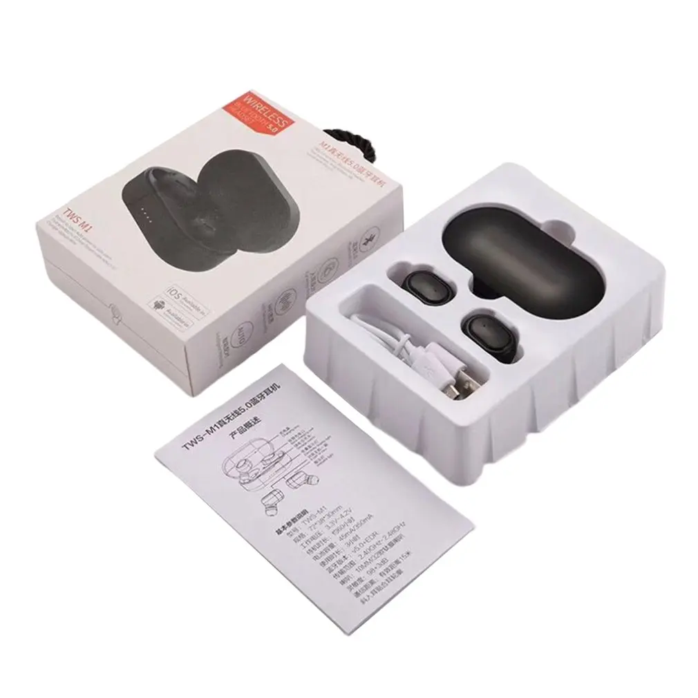 Bluetooth Earphone Wireless with Charging Box Wireless In Ear Sport Headset Gaming Earphone for Smart Phone