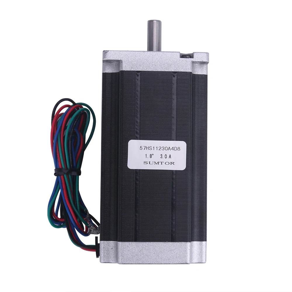 

NEMA23 Stepper Motor 57x112mm 4-lead 3A 3N.m / Nema 23 Motor 112mm 428Oz-in for 3D printer for CNC Engraving Milling Machine