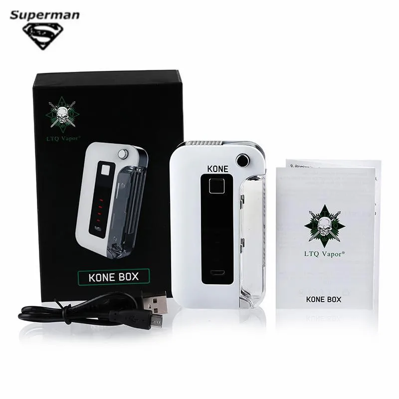 Новый LTQ Vapor Kone Аккумулятор для КБР толстые масляные картриджи Регулируемое