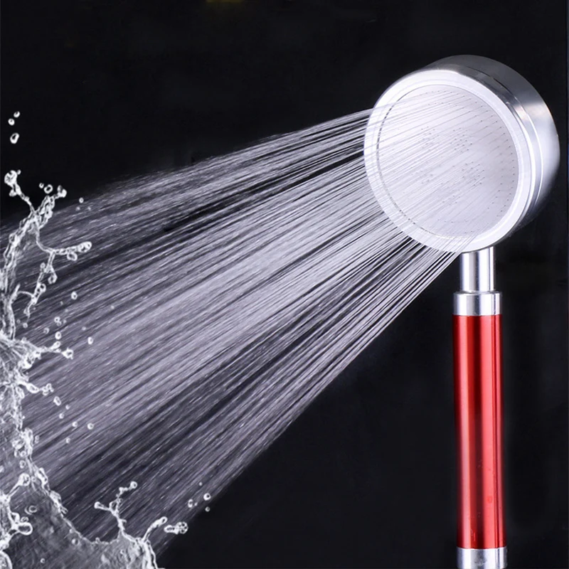 

Zhangji Bathroom High-quality Aluminum Shower Head Super-high Pressure Water Saving for Bathroom Multi-color Watering Can Shower