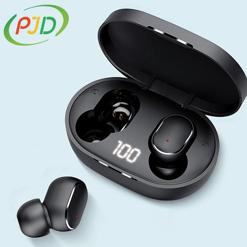 Bluetooth Earphones Headsets Microphone-Handsfree Noise-Cancelling Pjd Tws Xiaomi Redmi