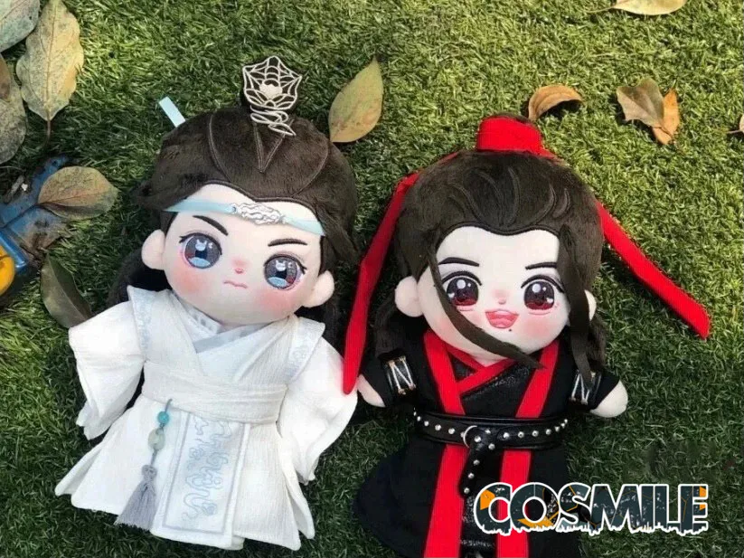 

The Untamed Lan Wangji Wei Wuxian Yibo Xiao Zhan Mo Dao Zu Shi MDZS Plush 20cm Doll Body Sa