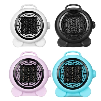 

alloet 1000W Electric Heater Mini Fan Heater Winter Warmer Household Home Office Room Mini Desk Rechargeable Quiet Office