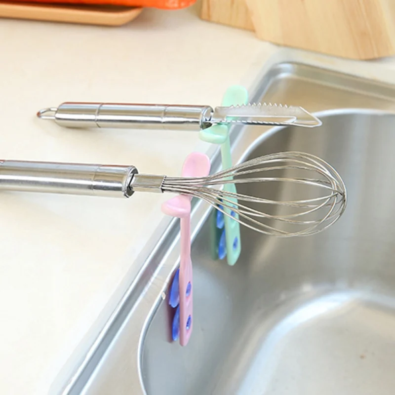 

1pc Cooking Utensil Shelf Spoon Spatula Rest Stand Spoon Holder Multifunction Organizer Tool Kitchen Accessories