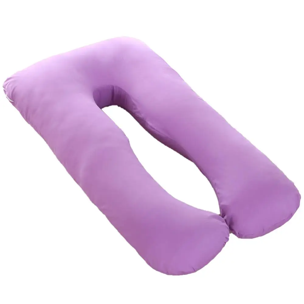 U-образная Подушка для беременных женщин, поддерживающая сон, моющаяся Подушка для беременных, подушка для тела, хлопковая Подушка для беременных - Цвет: 4