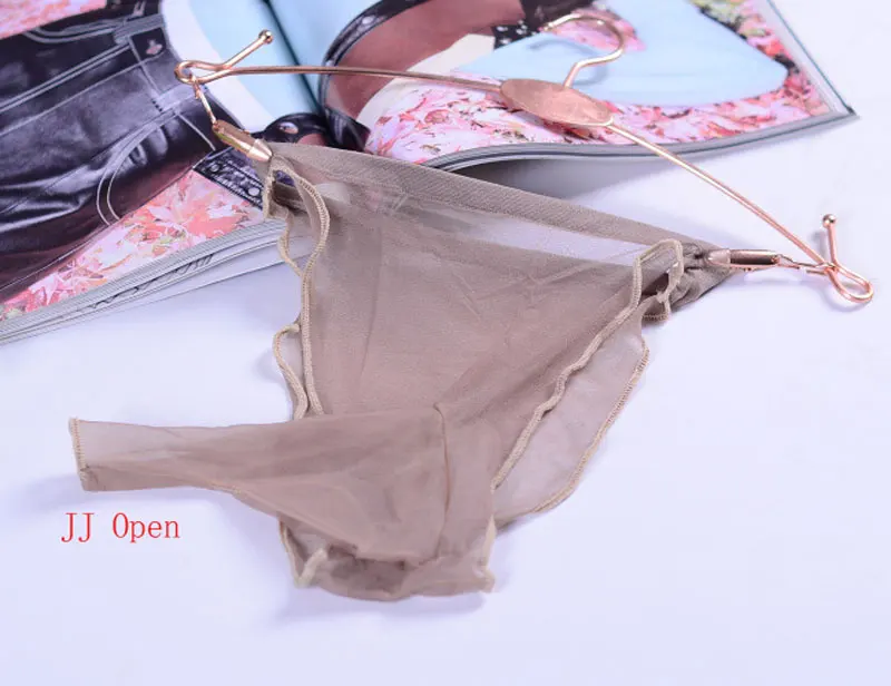 Sexy Men COCK Ring U Convex Pouch G-string Sheer See Through Sexy Thong Lace Low Rise G-string COCkring Underwear Gay Wear F9