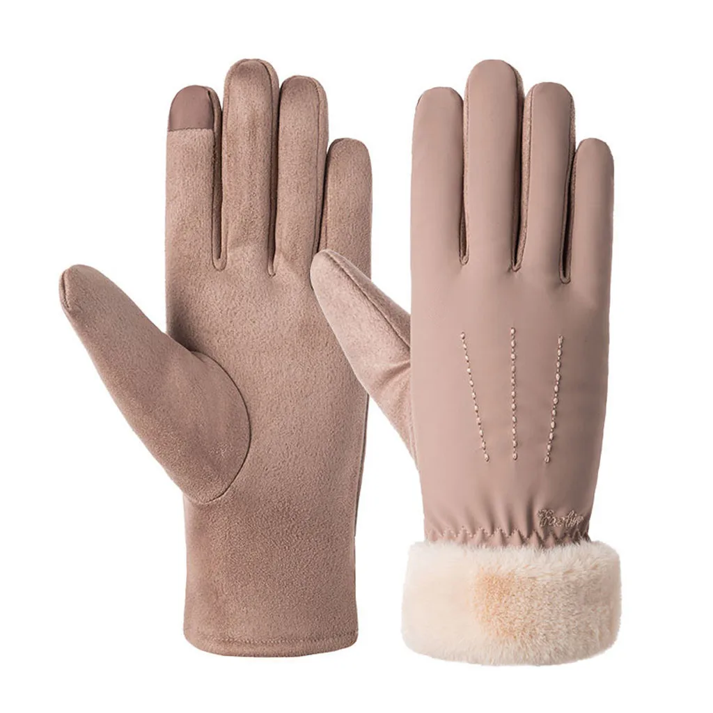 Женские ветрозащитные Наручные Теплые перчатки Зимние варежки для вождения лыжные перчатки guantes handschoenen rekawiczki luvas rekawiczki damskie