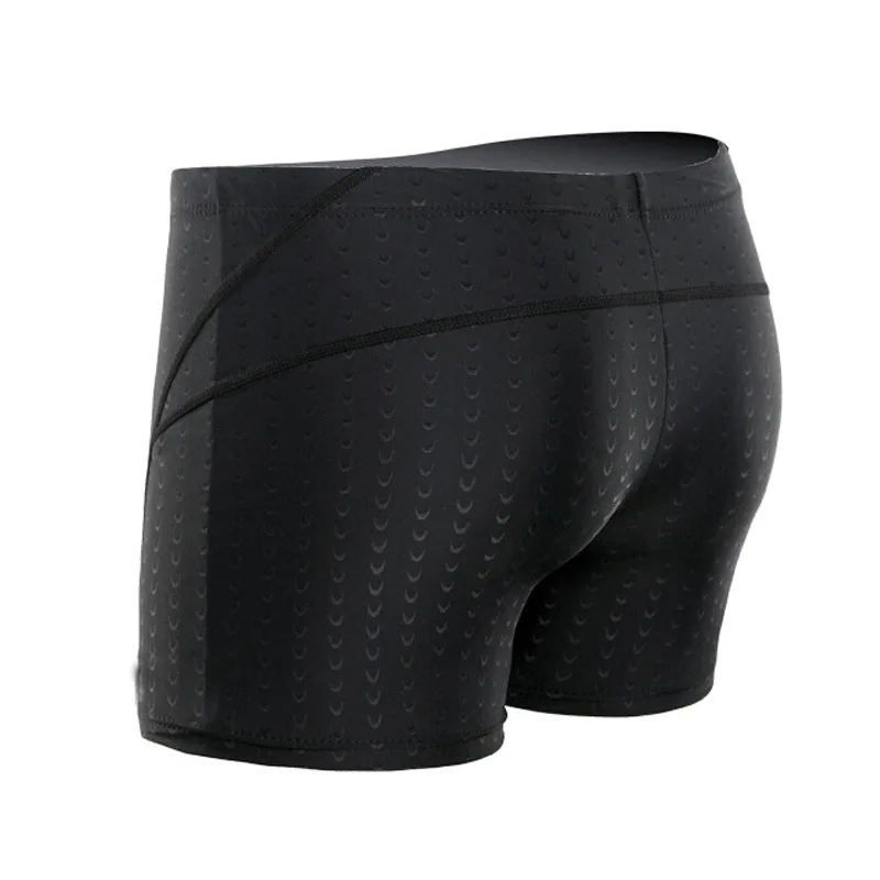 

Hot Sales Men Faux Sharkskin Swimming Trunks Quick-Dry Breathable Large Size Boxer Swimming Trunks Comfortable