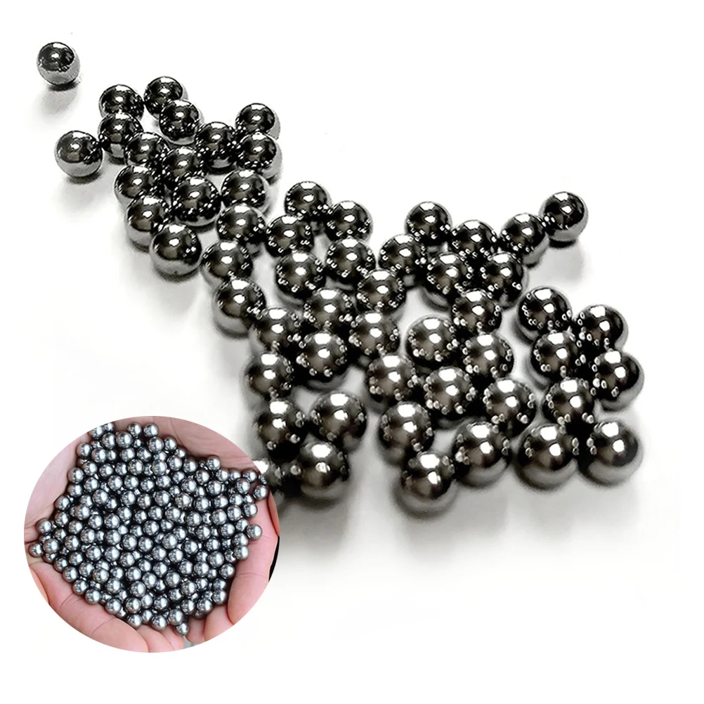 200Pcs 6mm Stainless Steel Round Beads Bearings Ball For Slingshot