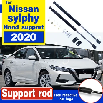 

For Nissan sylphy Sentra 2020 front hood Engine cover supporting Hydraulic rod Strut spring shock Bars bracket Car-styling