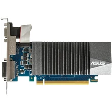 Видеокарта Asus PCI-E GT710-SL-1GD5-BRK NV GT710 1024Mb 32b GDDR5 954/1800 DVIx1/HDMIx1/CRTx1/HDCP R