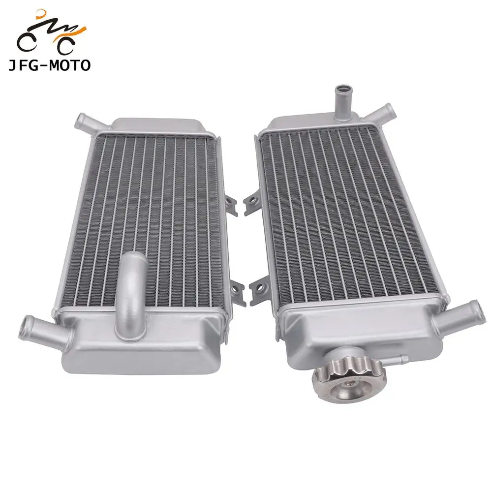 

Motorcycle Aluminum Engine Cooling Radiator Cooler For HONDA CRF250R CRF250X CRF 250R 250X 2004 2005 2006 2007 2008 2009