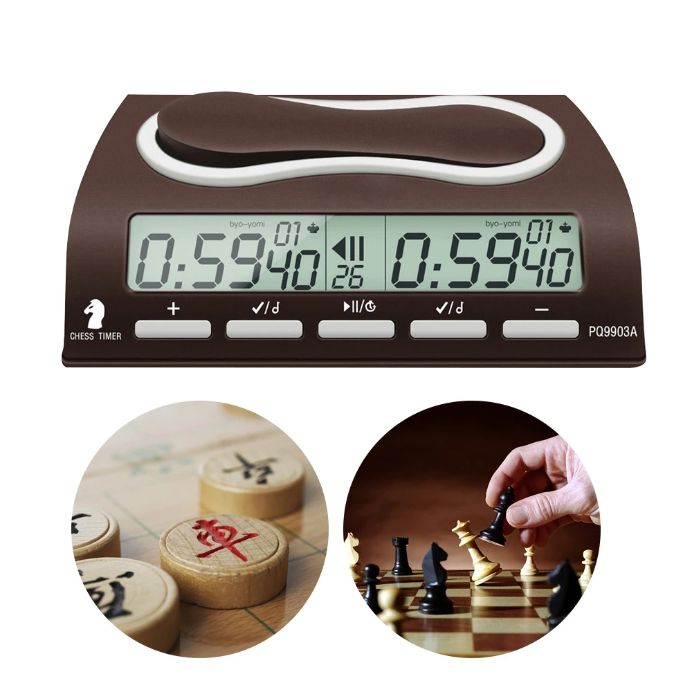 Chess Clock, Professional Multifunctional Digital Game Timer 【ポイント10倍】