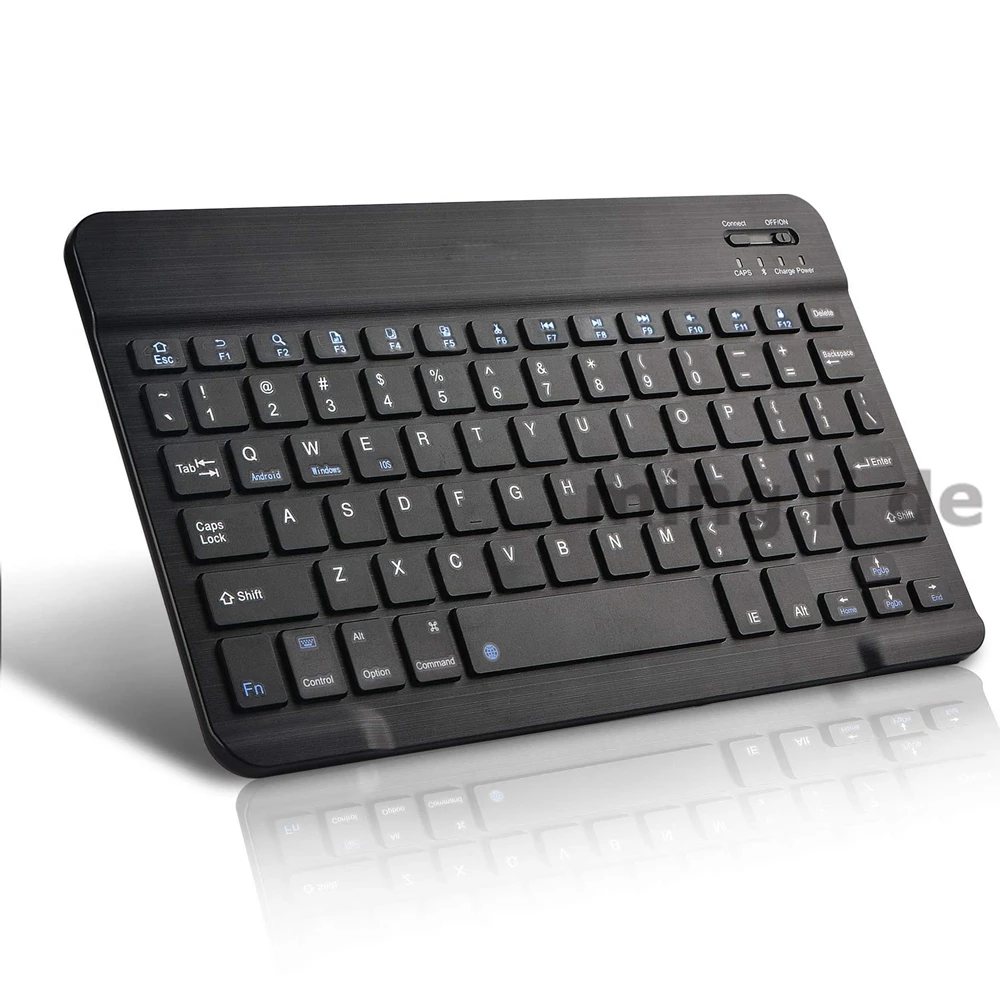 Ультра-тонкая Bluetooth клавиатура перезаряжаемая Bluetooth беспроводная клавиатура для ноутбука iOS Android Windows Mac iPad iPhone планшеты