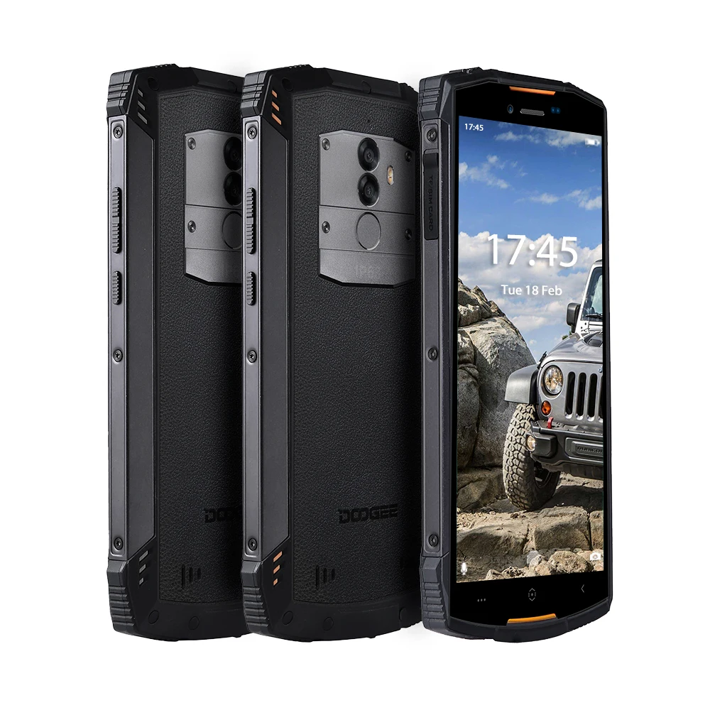 Смартфон IP68 DOOGEE S55 ОЗУ 4 Гб ПЗУ 64 водонепроницаемый двухсимочный телефон 5500 мАч