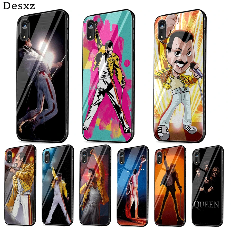Чехол для телефона из ТПУ и стекла iPhone 5 5S 6 6s 7 8 Plus X XS XR Max 11 Pro Max|Чехлы-накладки| |