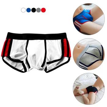 

Men's Underwear Cotton Boxer Breathable Comfortable Soft Shorts Male Underpants Sexy Boxer Briefs