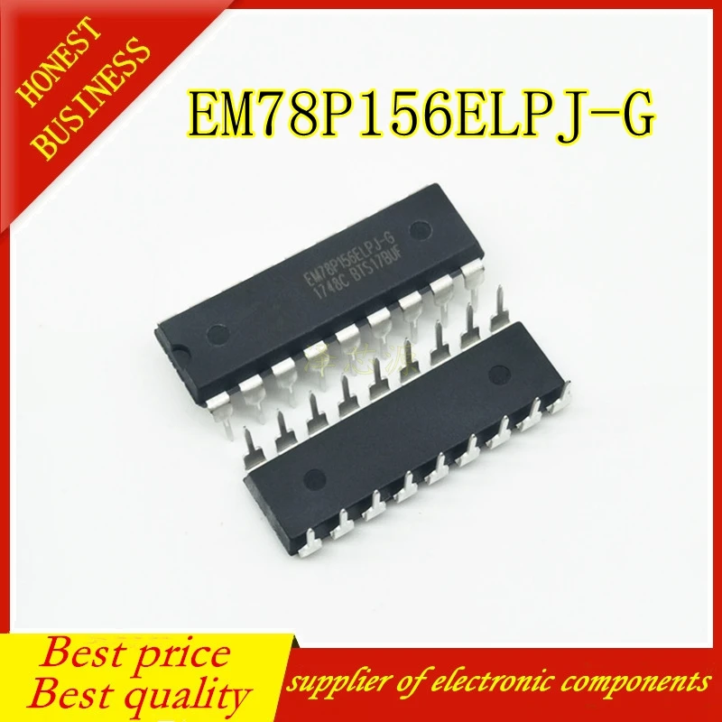 5 шт./лот EM78P156ELPJ G EM78P156 DIP 18 NEW|Аксессуары для батарей и ЗУ| |