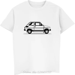 Brand Design Summer Print Men's Cotton Fashion Motorholics Original Sketch Car T - Shirt - S (White new)