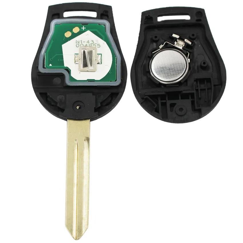 2 кнопки дистанционного управления для Nissan Micra K14 2010 + 433 МГц ID46 чип FCC ID:CWTWB1U761 P/N: