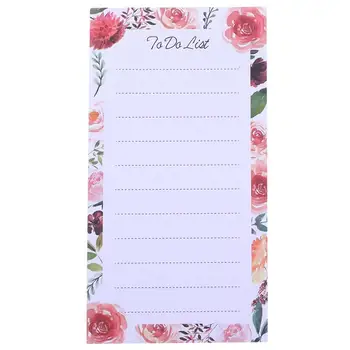

1 Set/50Pcs Magnetic Sticky Notebook Message Notes Refrigerator Message Stickers