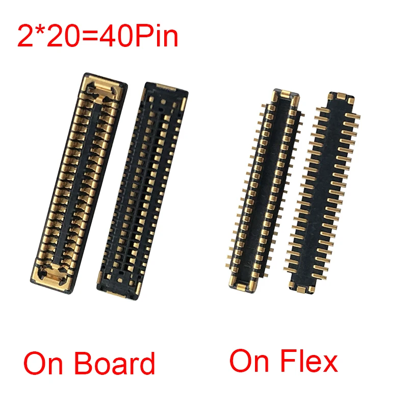 2pcs 40 Pin Lcd Display Screen Fpc Connector On Motherboard Flex Cable For  Huawei Enjoy 20 Plus 10s Y8p 2020 Global P Smart S - Mobile Phone Flex  Cables - AliExpress