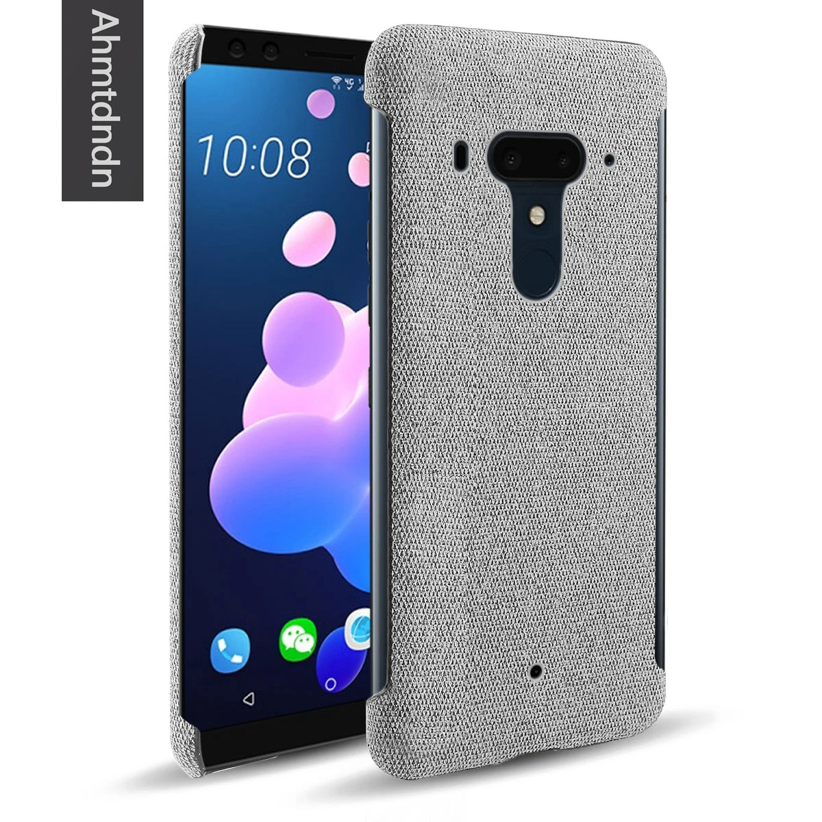 Тканевые Чехлы для HTC U11 Plus U12 U11Plus U12Plus Тонкий ретро тканевый жесткий чехол
