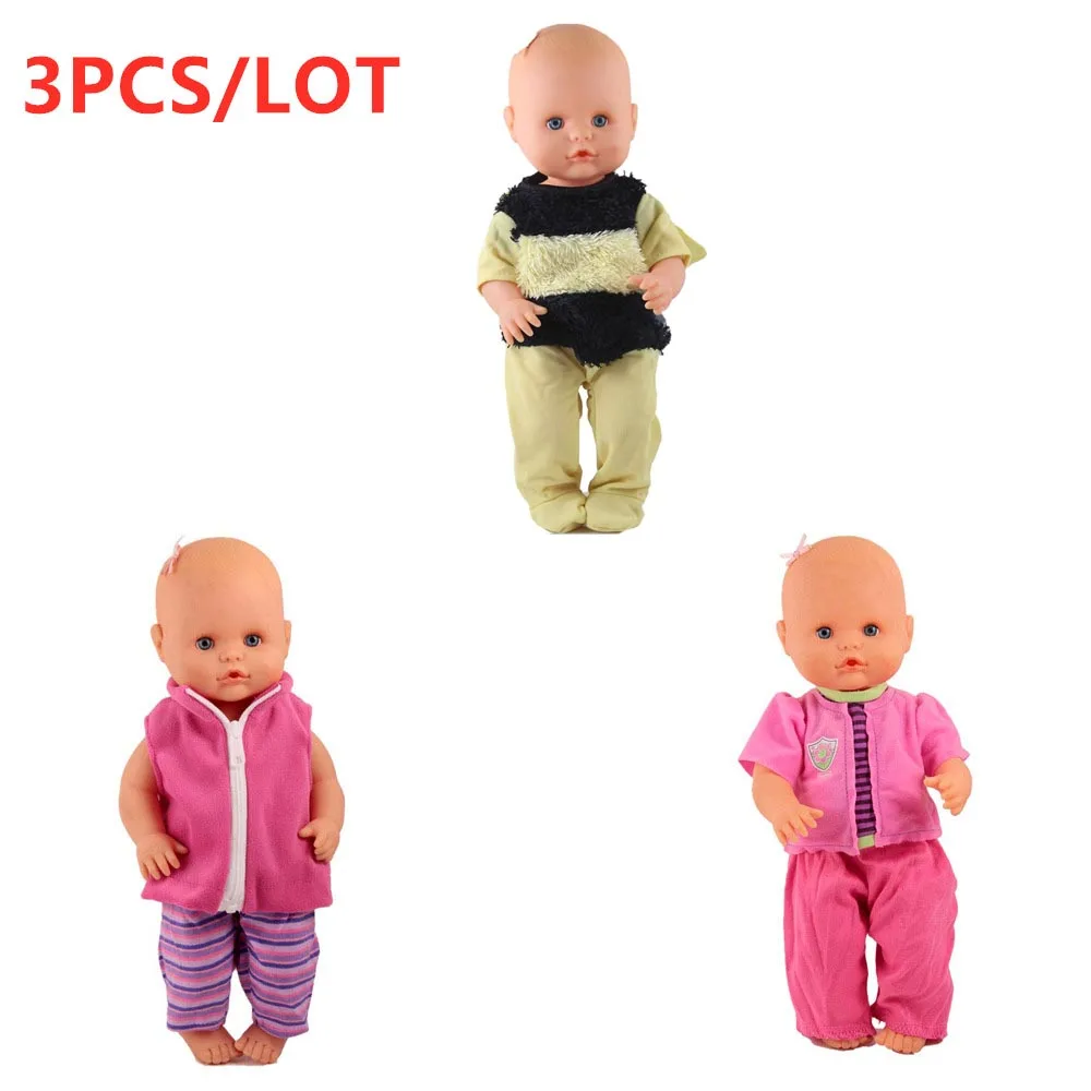 Несколько стилей 35 см Nenuco Кукла Одежда и аксессуары Nenuco Ropa y su Hermanita комбинезоны/халат/костюмы для куклы 13 дюймов - Цвет: outfits 1
