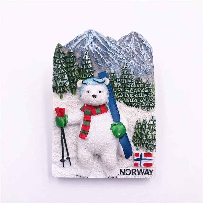 World Tourist Fridge Magnet Souvenir Los Angeles California USA Ireland Romania Croatia Monaco Finland Luxembourg Fridge Sticker
